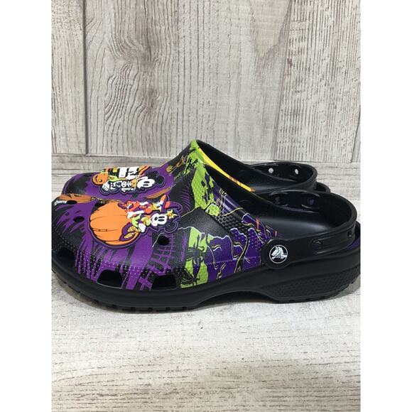 Disney Parks Halloween 2024 Mickey’s Pumpkin Patch Adult Clogs Crocs Size M7/W9 - Picture 6 of 9
